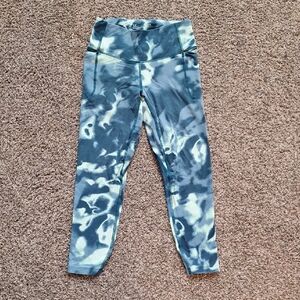 Under Armour Blue Patterned Leggings
